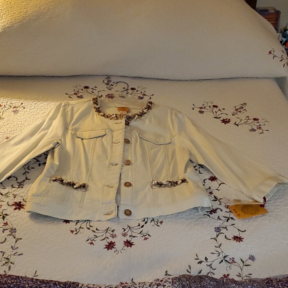 New Cream Colored Jacket